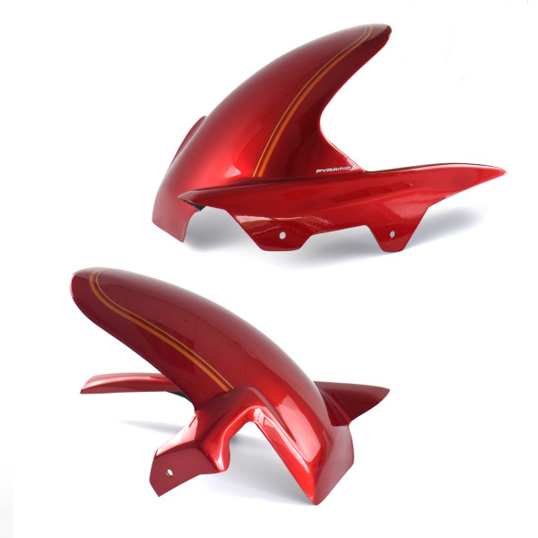 Pyramid Plastics Pyramid hugger | candy medium red | kawasaki z 650 rs 2024>current